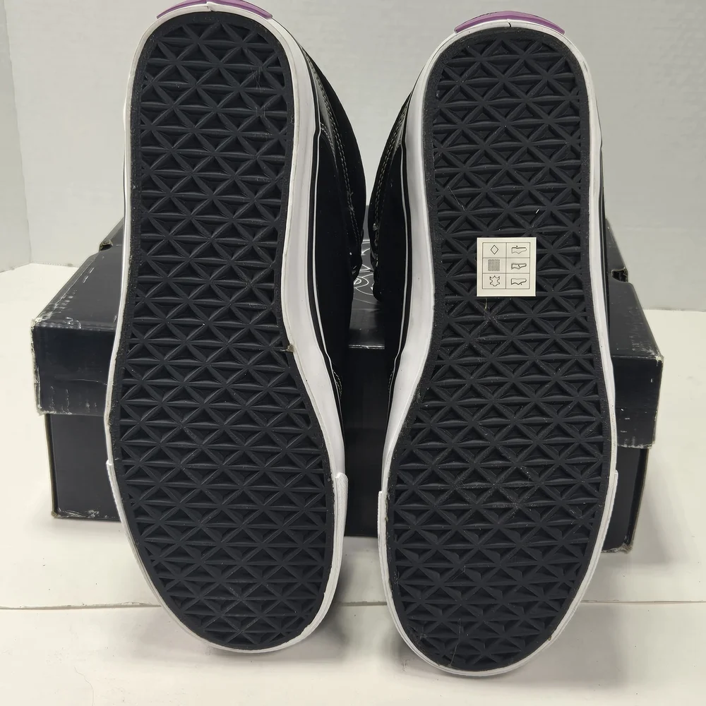 Public Royalty Funk-Shooter Black Purple Men's High-Top Sneakers Size 10